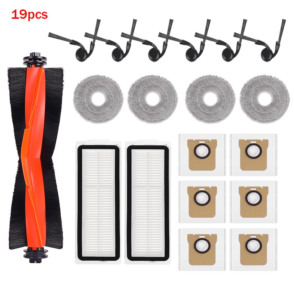 For Xiaomi 1 Pro/OV11GL Robot Vacuum Cleaner Accessories Dust Bags Mop Cloths Hepa Filter Side Brush Main Brush Part Replacement