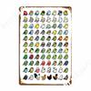 The Chubby Bird Collection Metal Signs Designer Wall Cave Designing Wall Pub Home Tin Sign Poster