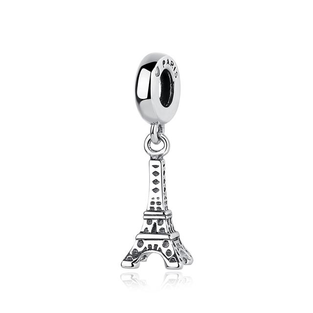 Original 925 Sterling Silver Charm Bead Travel London Bus Motorcycle Suitcase Charms Fit Fashion Bracelets Women Diy Jewelry
