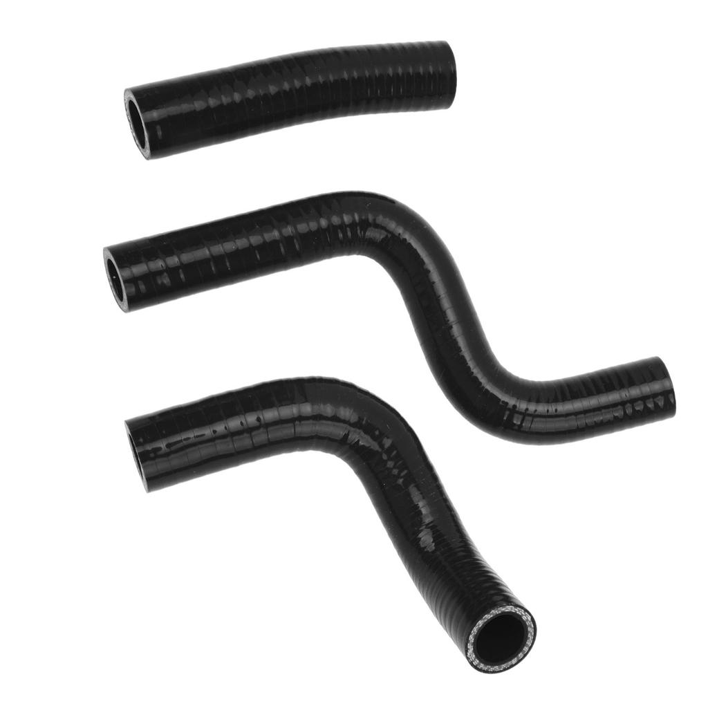 3PCS Silicone Radiator Coolant Hose Pipe Kit Stable Connection Leak Proof Heat Resistant Fit For KX80 KX85 KX100