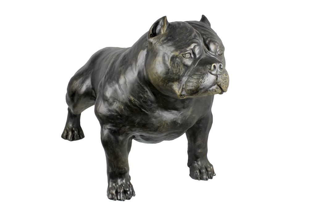 American Bully Ii - Statuetka Psa W Naturalnym Rozmiarze, Figura W Skali 1:1, Posąg Do Ogrodu Marki Art-Dog