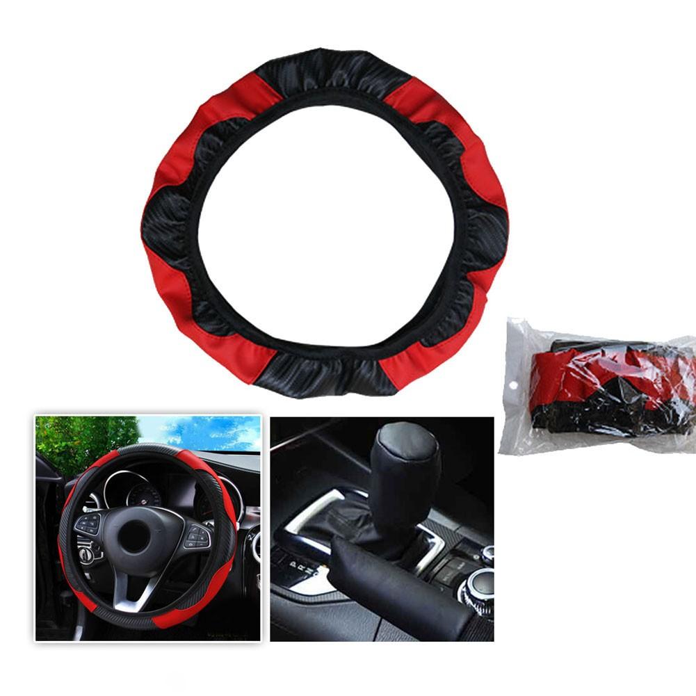 Cheap Steering Wheel Cover 3PCS/set Anti Slip Car Accessories Joom