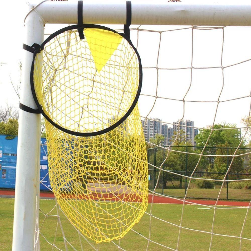 Foldable Soccer Ball Net Enhanced Accuracy Football Shooting Goal Net Beginner