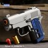 Pocket Mini M1911 Continuous Shell Throwing Toy Gun Education Gun Model Soft Bullet Launcher BlowBack Airsoft Pistol