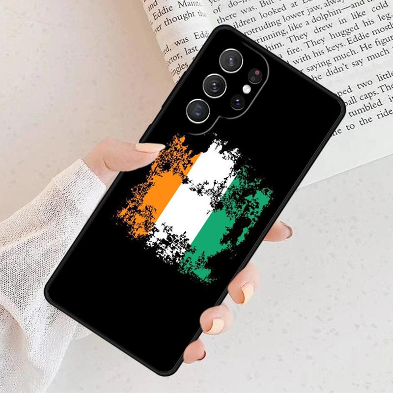 Cote d Ivoire Flag Phone Case For Samsung Galaxy S25 S23 S30 S8 S21 S20 FE S24 S22 Note 10 20 S8 Plus lite Ultra Galaxy Note10