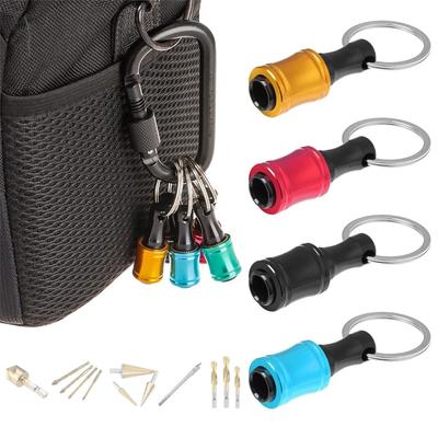 Utensile elettrico: 6 pezzi con gambo esagonale per cacciavite, barra di prolunga, portachiavi resistente