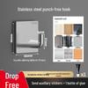 LIEI Stainless Steel Adhesive Hooks