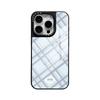Applicable to iphone16Pro mobile phone case Korean ins style pattern Apple 15/14 glass case Apple 13Pro