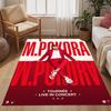 M Pokora Music Carpet Design For Entryway Dormitory Outdoor Dining Room Antislip Carpet Decorate Offices Luxury Gift For Birthday Christmas Wedding