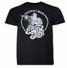Elton John Rocket Man Okrągły Męski T-shirt Muzyka Klasyczny Zespół Rockowy Koszulka Nowa Czarny