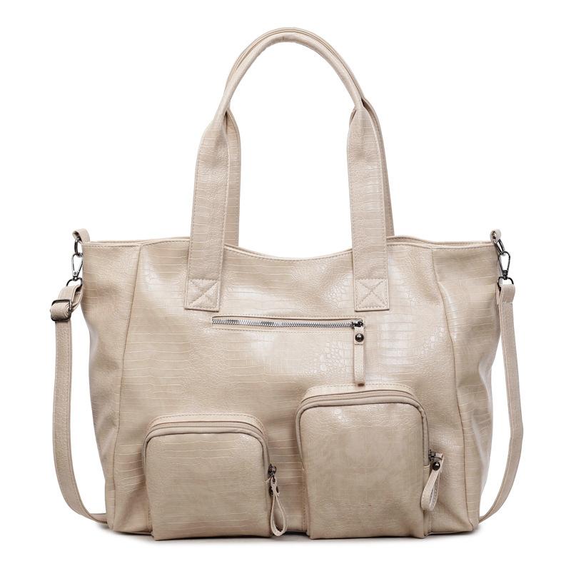 Large Capacity Women's Bag Commuter Tote Bag Shoulder Crossbody Bag