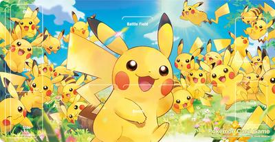 POKEMON Gumowa mata do gry karcianej Pikachu Duża Kolekcja