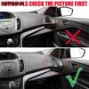 Side Front Air Condition Vent Outlet Cover Trim For Ford Kuga Escape 2016 2017 2018  Carbon Fiber Accessories Car Styling