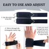 2Pcs Wristband Buckle Hand Strap Fitness Accessory for Arm Workout Training Resistance Rope Exercise Equipment