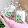Couple Little Dinosaurs Clear Earphone Cases Cover Case For Airpods Pro3 Pro 1 4 2 3 Pro2