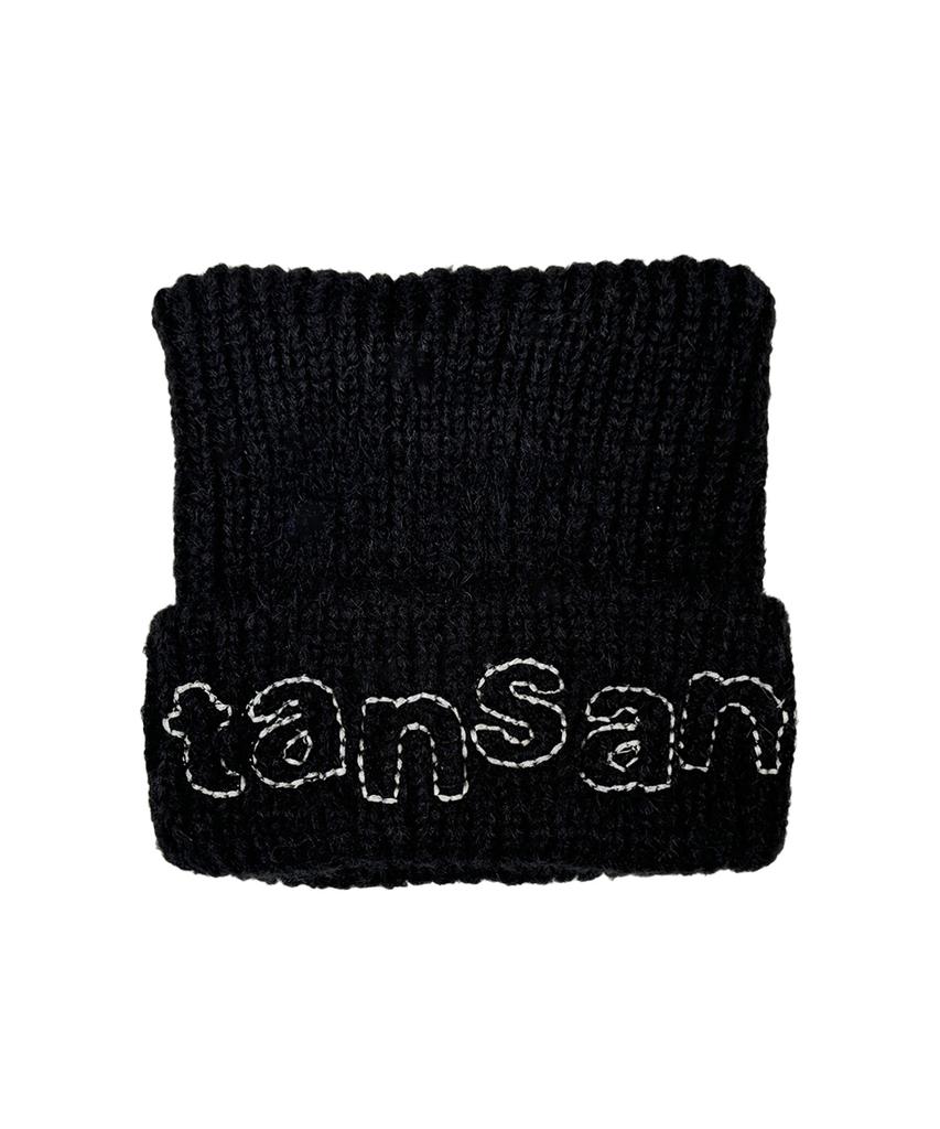 Tansanmageunesyum Logo Cat Beanie (Black)