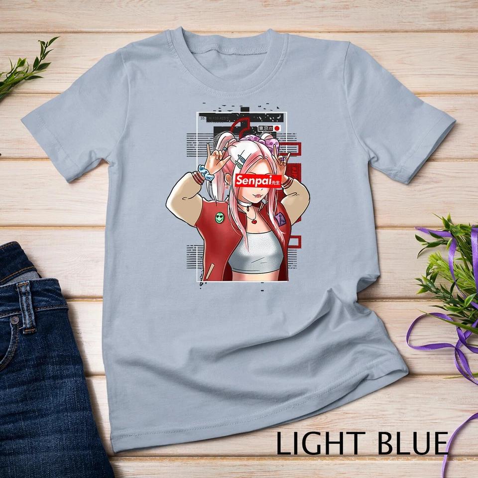 Anime Girl - Otaku Kawaii - Japan Art Anime T-Shirt Unisex T-shirt 6 XL