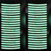 20 Pezzi Strisce Adesive Riflettenti Colorate per Mozzo Ruota Auto Moto Adesivo Decalcomania Styling Auto Decalcomanie Accessori Decor Auto Moto