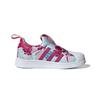 Adidas Originals Superstar 360 Comfortable Low-Top Kids Skate Shoes Fluorescent Pink Kids Sneakers EF6643