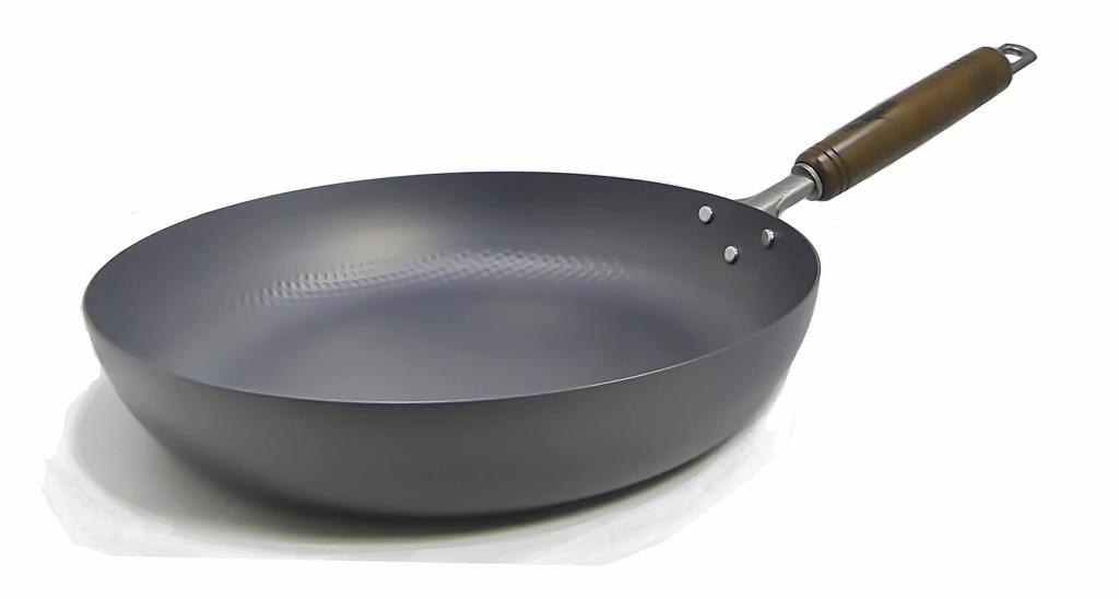 Summit Industries Nitrided Embossed Frying Pan 28cm