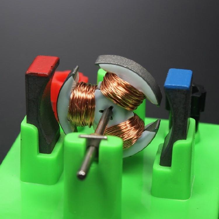 Offener Gleichstrommotor Physik Lehr-Motor Elektrizitätsexperiment Gleichstrommotor für den Unterricht im Klassenzimmer