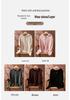 Women's Cashmere Hooded Double Zipper Cardigan - Solid Color, Warm, Stylish Autumn/Winter Jacket