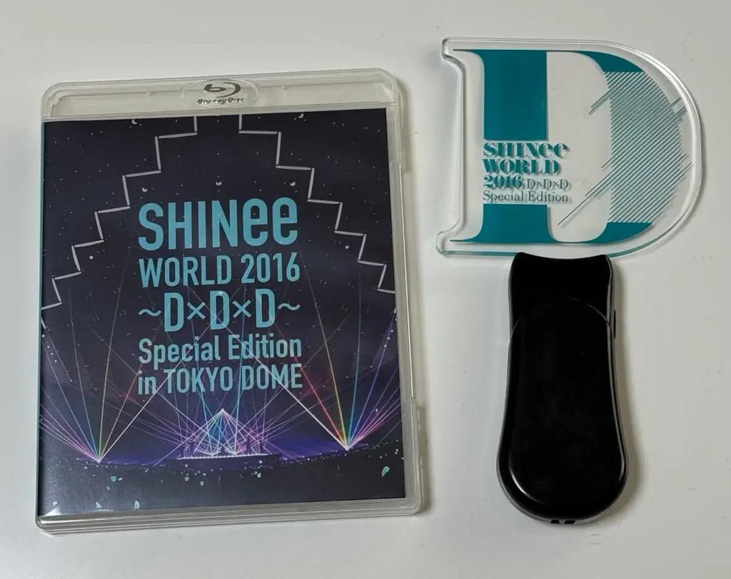 SHINee 2016 DidiDi DxDxD Tokyo Dome Concert Blu-ray Used
