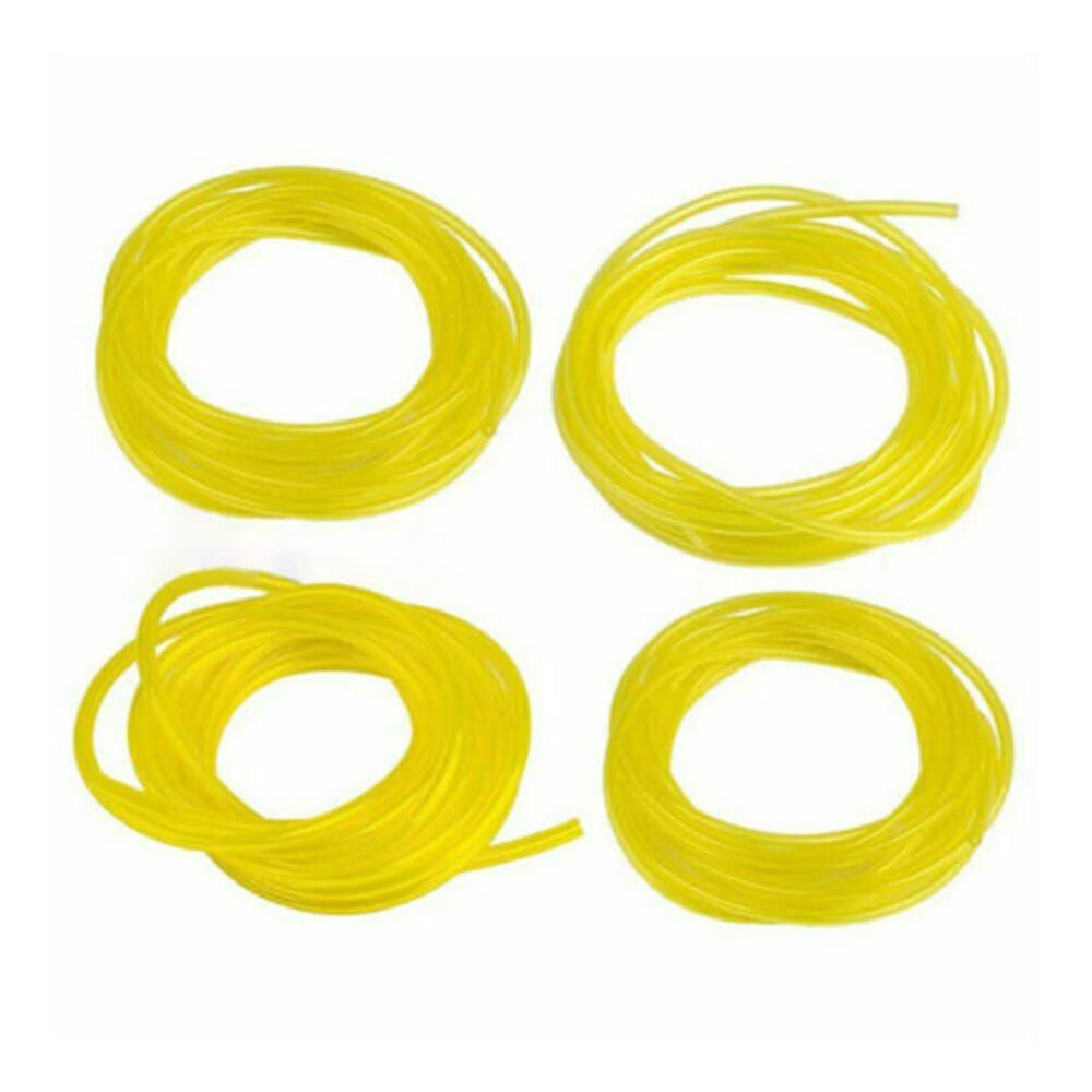4Pcs Fuel Gas Hose String Tube Petrol Pipe for  Strimmers Gas Line Pipe Saw Blower  Trimmer Chainsaw Blower Hoses Tools