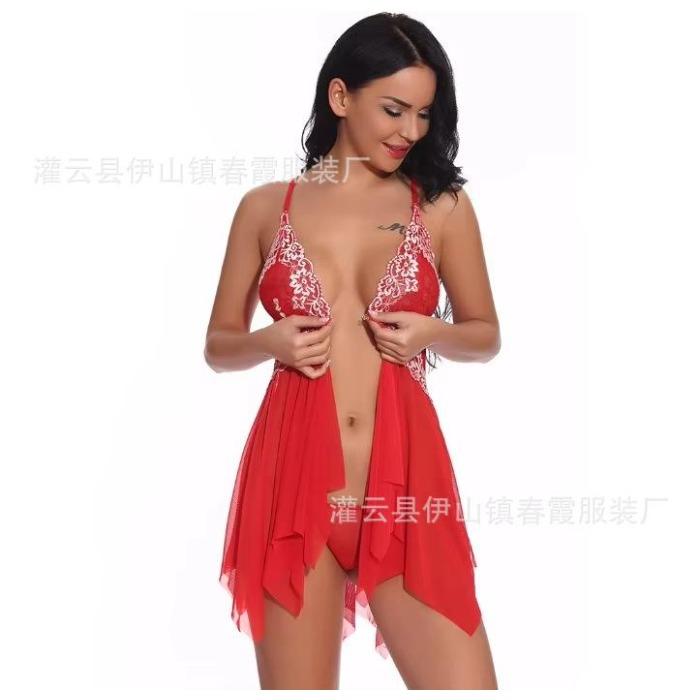 New models, popular lace mesh sex pajamas women's sex underwear pajamas summer
