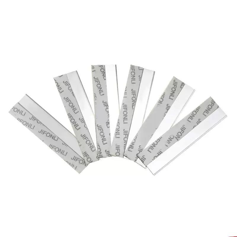 Stainless Steel Wavy Blade Eyebrow Razor for Makeup Artists & Tattoo Use