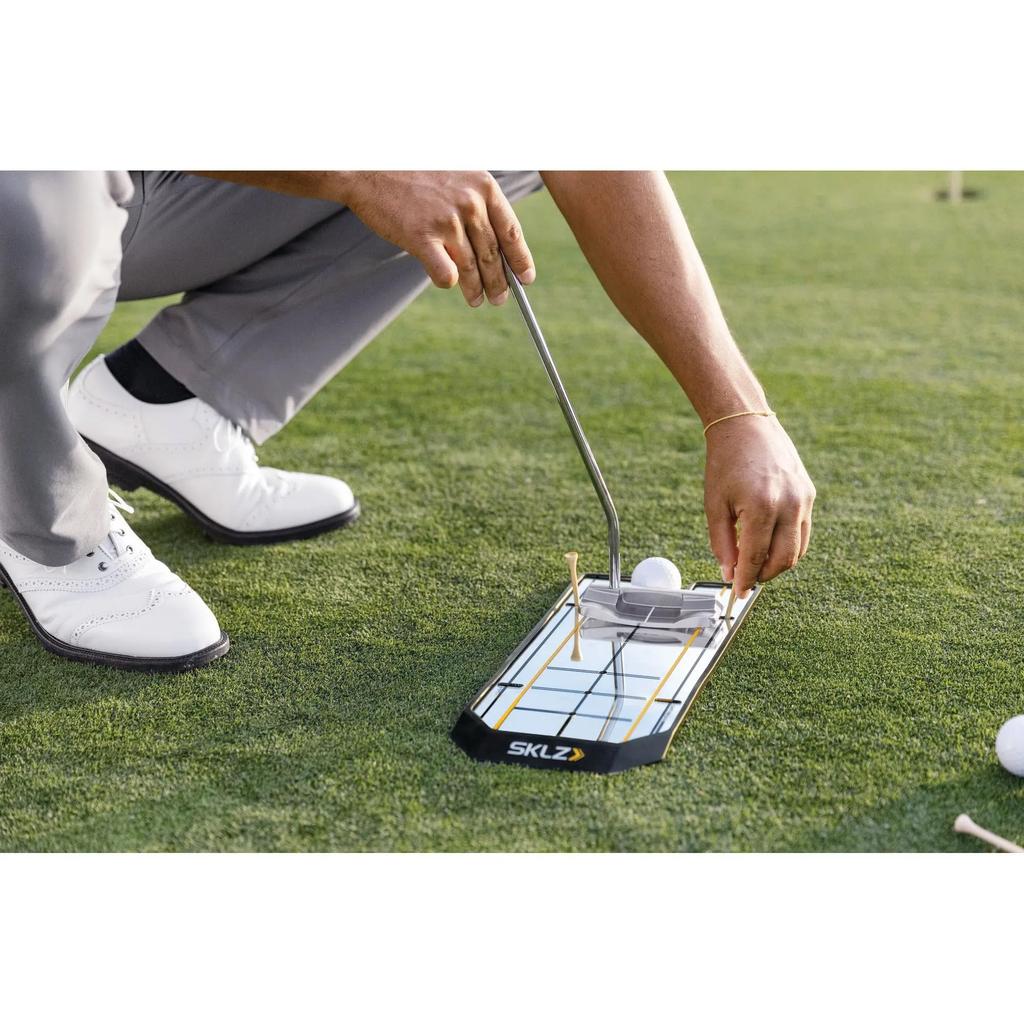 SKLZ Skills Putting Mirror Black Red True Line Golf Practice 326