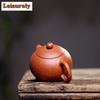 180ML Chinese Authentic Yixing Teapot Famous Handmade Mesh Holes Filter Teapot Xishi Teapots Purple Mud Custom Teaware Gifts