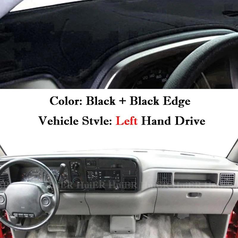 For Dodge Ram 1500 2500 3500 1994-1997 Car Dashboard Cover Dash Board Sun Shade Anti-UV Pad Carpet Dashmat Interior Accessories