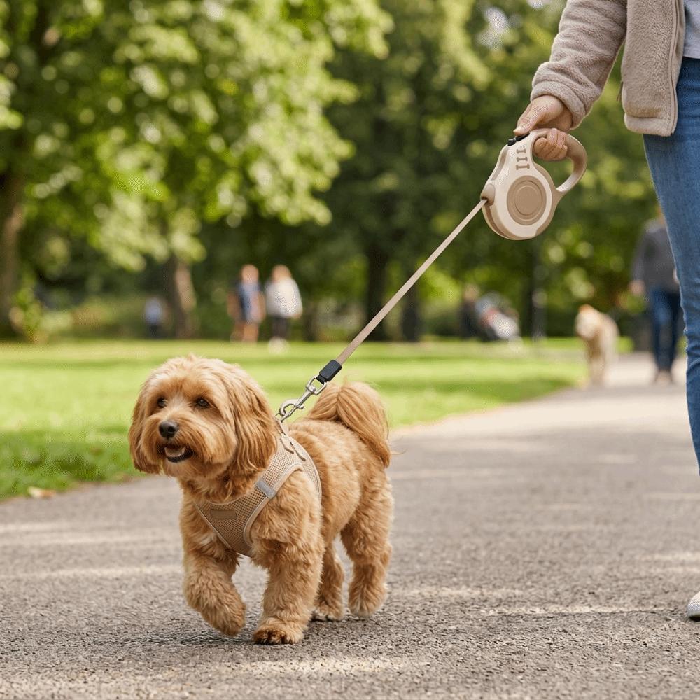 5M Multi Colors Pet Walking Leash ABS Shell Dog Chain Retractable Dog Leash Small Pet Use