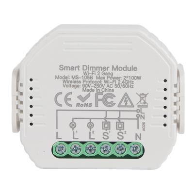 Smart Dimmer Switch Module 2 Way Dimming APP Control Switch Concealed Mount 90?250V