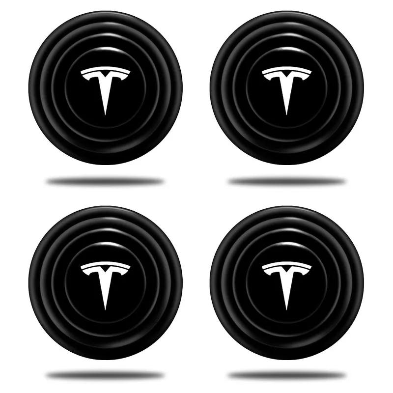 

Car Door Anti-Collision Silicone Pads Shock Absorber Gasket Suitable For Tesla Model 3 Model X S 2016-2020 Decals TM3 TMX TMS