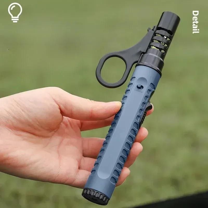 New Flamethrower Inflatable 1300° Outdoor Camping Ignition Portable Lighting Gun Stove Accessories Camping Barbecue Tool