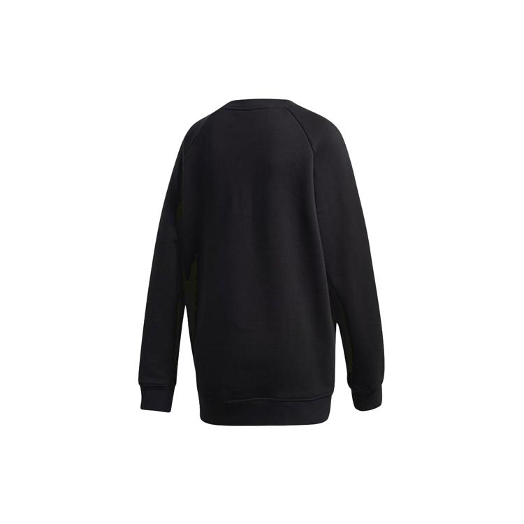 Adidas Originals Sweatshirts Women's Black Crew Neck Moderate Regular DH3129