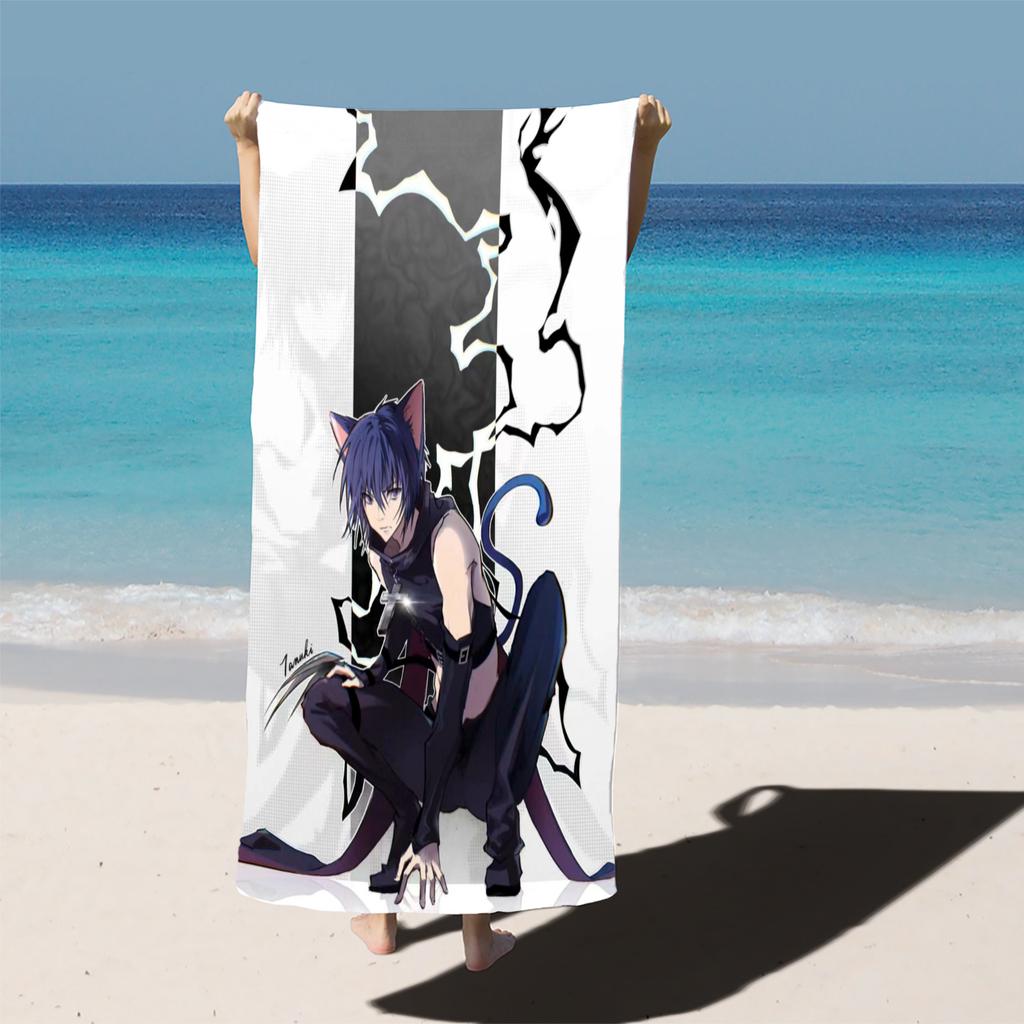 Shugo Chara Anime Beach Towel, Hinamori Amu Girl Full Pink Children Shower Travel Towels, Bathroom Cartoon, Cute Room Decor Bath