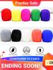 10x Microphone Windscreen Sponge Cover Foam Protective Cap for KTV DJ Mic Sleeve
