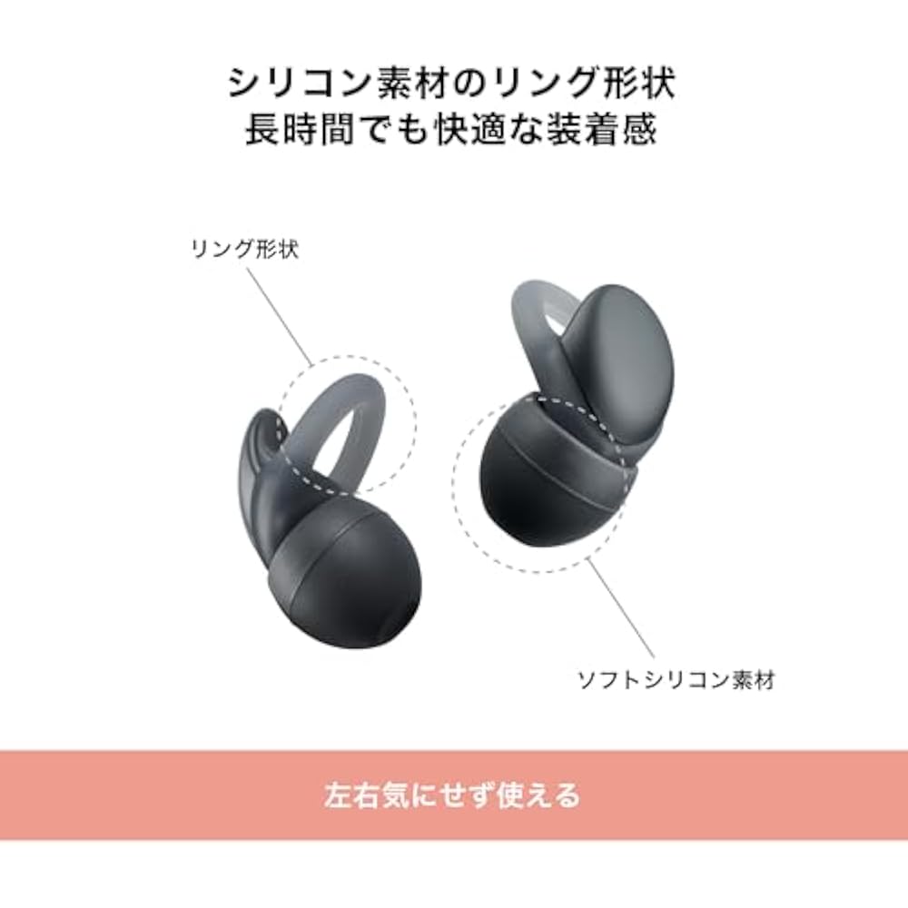 Audio-Technica AT-ERP3 CO Earplugs, Antibacterial, Reusable [4 Different Sizes Earpieces Included...
