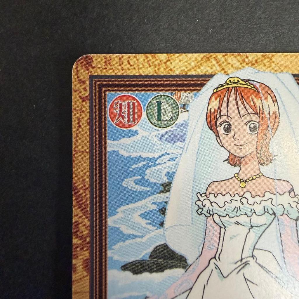 Used Rare One Piece Carddass Nami Unwanted Bride C337 2001