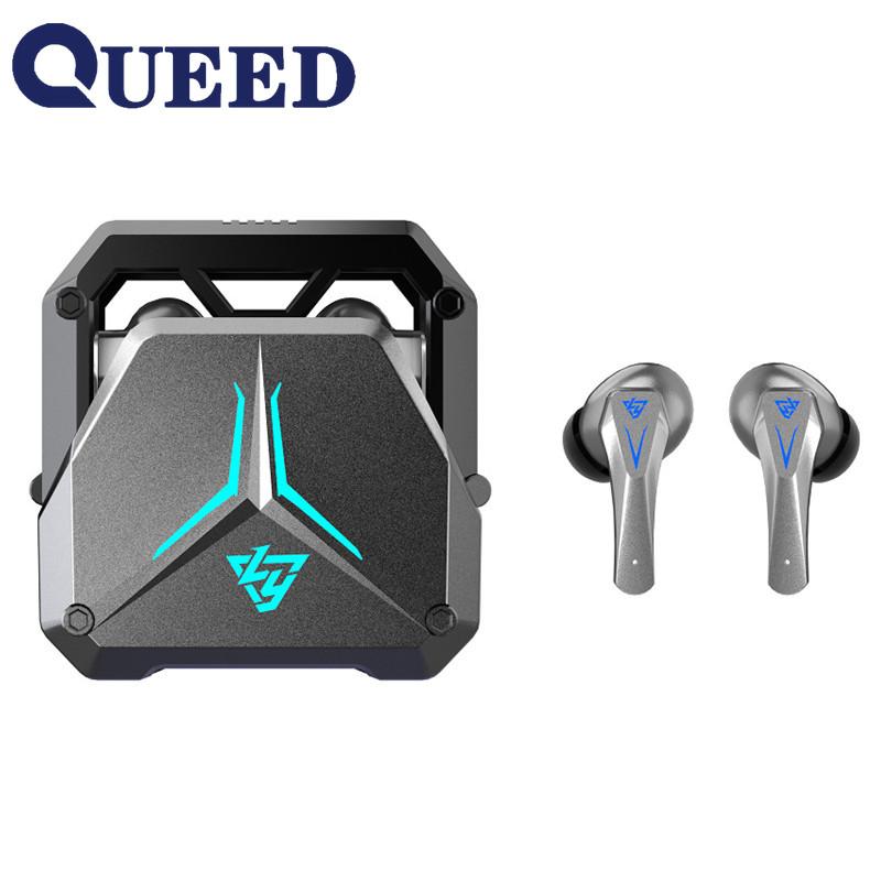 New Mecha Style Gaming Bluetooth Headset Wireless 5.3 Gaming Low Latency Super Long Battery Life