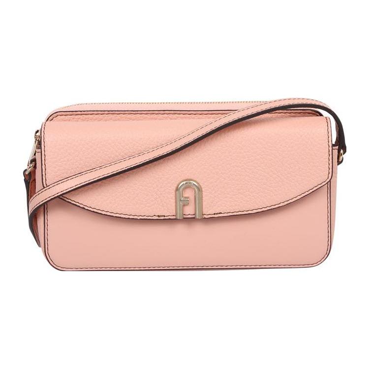 

Новая женская розовая сумка через плечо Furla Primula из телячьей кожи WE00290-BX0053-0962S 21.1*4.6*10.9CM