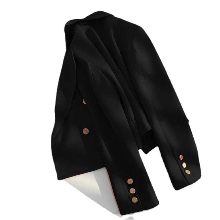 Krátký business bunda pro dámské blejzry Černá jarní podzimní bundy korejský volný ležérní blejzr