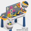 English Gift Box Children'S Multi-Functional Building Block Table With Building Block Baby Kindergarten Educational Toys 3-12