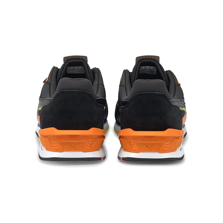 Porsche Legacy X Puma Low Racer Black Carrot Men Sneakers Star-Sapphire 306811-01