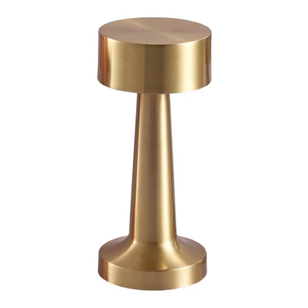Retro Table Lamp Metal Touch Decor for Bar Coffee Table Restaurant Decoration Light Desk LED Rechargeable Night Lights Bedroom