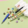 30/50/100pcs Jelly Color Mixed Garden Beads European Craft Beads Large Hole Interval Beads DIY Jewelry Bracelet Necklace Jewelry Making
