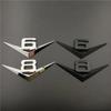 3D Metall V6 V8 Logo Emblem Aufkleber Kofferraum Kotflügel Abzeichen Sticker Für Dodge Jeep Wrangler WJ WK Grand Cherokee Compass Zubehör